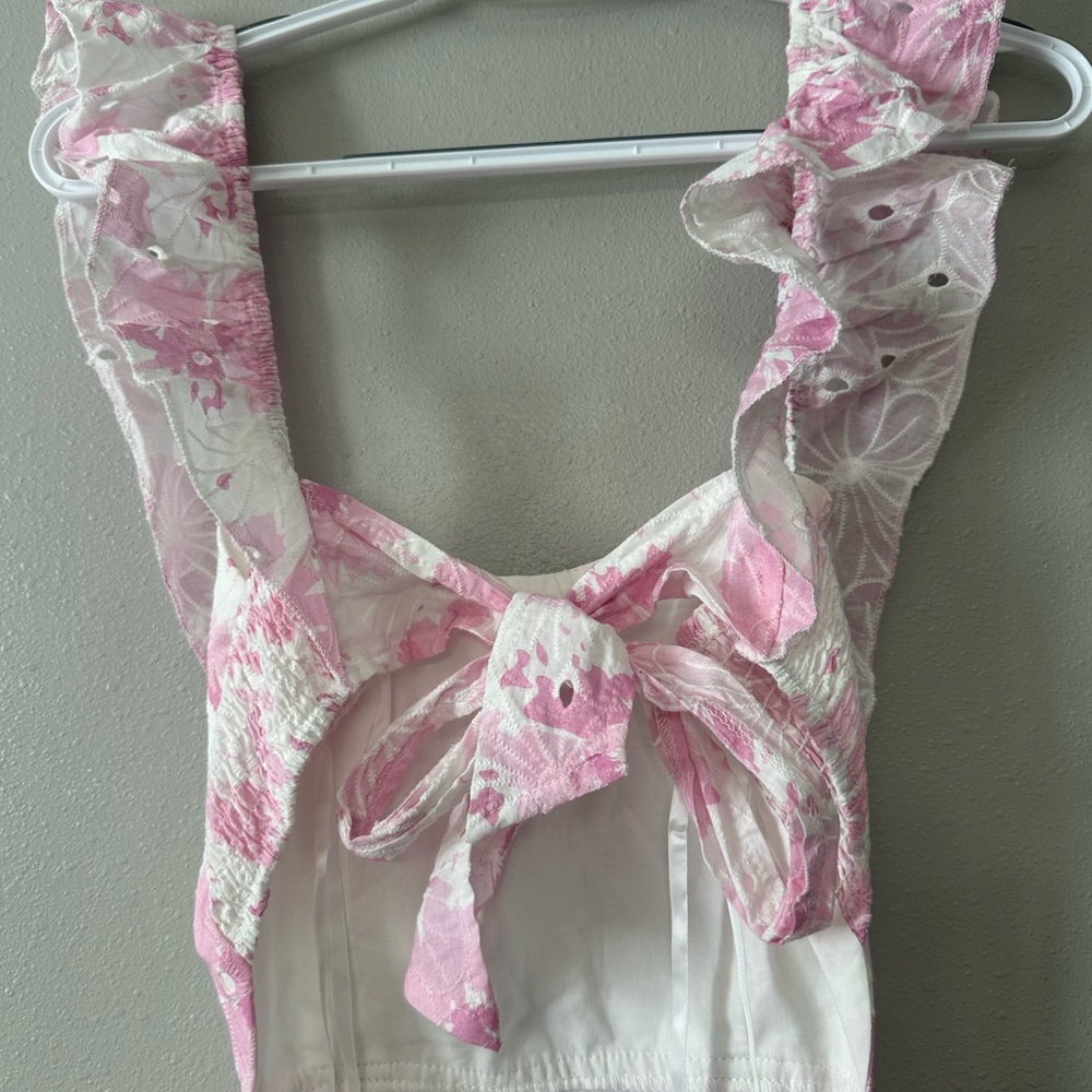 NWT Hello Molly MESSAGE IN A BOTTLE DRESS PINK - Picture 12 of 12